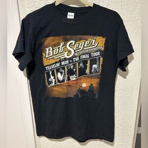Bob Seger Travelin Man Final Tour 2018-2019 concert t-shirt size medium.